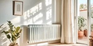 radiador en una casa, como purgarlo