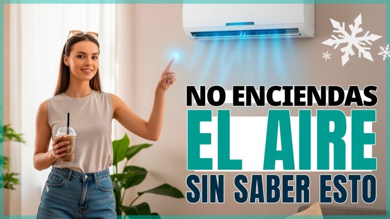 no enciendas el aire acondicionado sin saber esto
